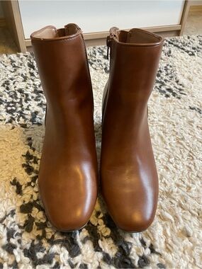 a new day Brown Ankle Boots
